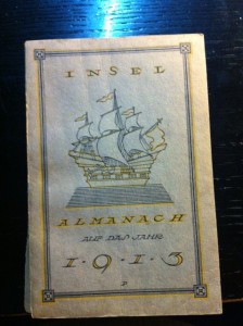 Insel-Almanach aufs Jahr 1913